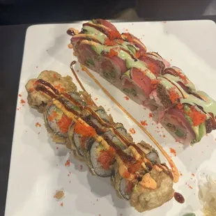 Crunch Roll and Sexy Mama Roll