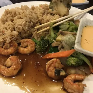 Hibachi shrimp