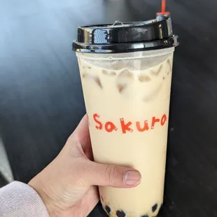 Jasmine milk tea
