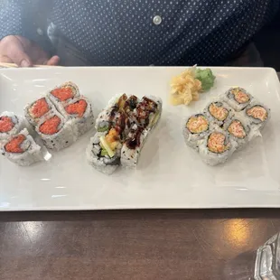 Any 3 Rolls Lunch