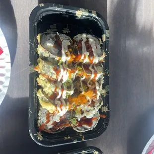 Volcano roll