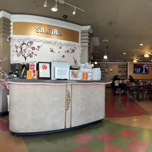 Sakura Sushi interior