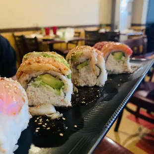 Rainbow roll
