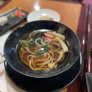 a bowl of ramen and noodles