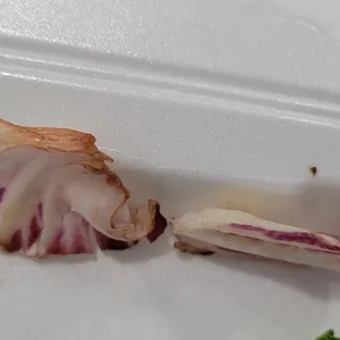 Seared Tuna Salad. Salad Definitely not fresh.