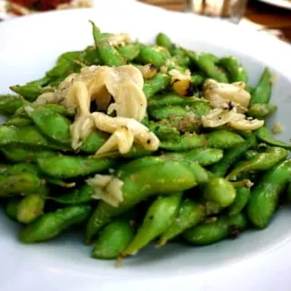 Garlic Edamame