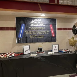 a star wars birthday party
