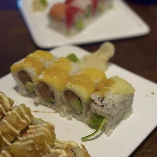 sushi and sashimi, food, sashimi, sushi
