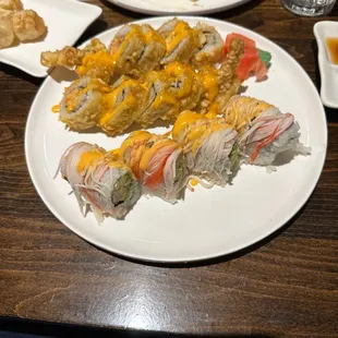 Hairy Monkey and Spicy Girl Special Roll