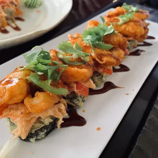 Buffalo Shrimp Roll