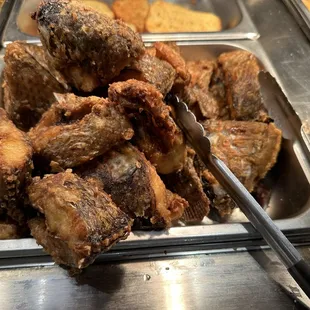 a variety of food items