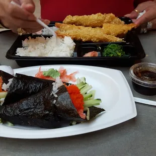 Sushi  California rolls