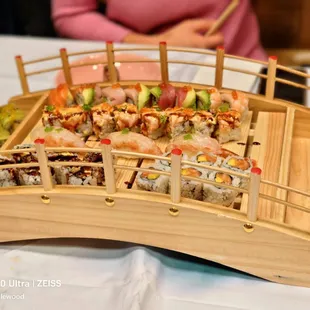 sushi and sashimi, food, sashimi, sushi