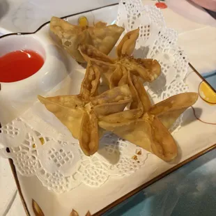 Crab cheese Rangoon
