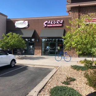 The outside of Sakura