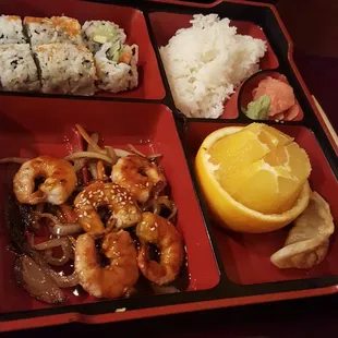 Nothing to bento&apos; backwards for..ahh soso place for a Chinese owned fakenese chushi, expensive.