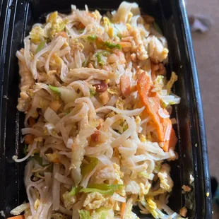 The most bland pad Thai you could ever have .