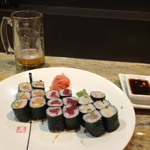 sashimi, sushi, sushi and sashimi, food