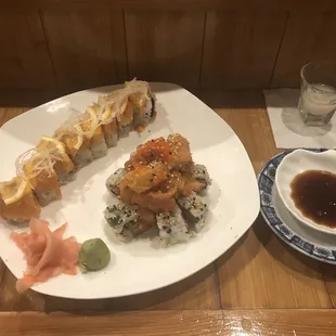 The Hurricane (left) and the Angry Tomachi (right)