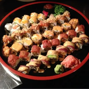 food, sushi, sashimi, sushi and sashimi
