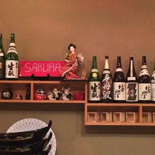 Genuine quality saki!