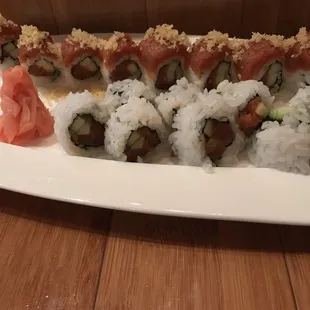 Spicy tuna and Horizon Spicy roll
