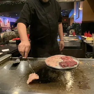 Teppan dinner