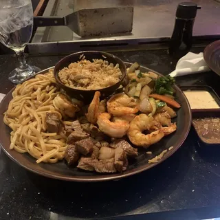 Shrimp Teppanyaki Dinner