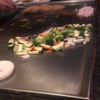 Filet Mignon Teppanyaki Dinner