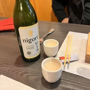 THE BEST SAKE I'VE EVER HAD Cold Sake Unfiltered - Ozeki Nigorizake