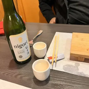 THE BEST SAKE I'VE EVER HAD Cold Sake Unfiltered - Ozeki Nigorizake