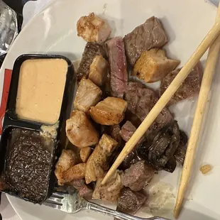 Hibachi Steak and Chicken*