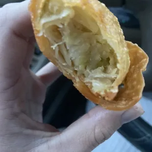 "Shrimp" egg roll and its excessive grease and no shrimp in it AT ALL!!!