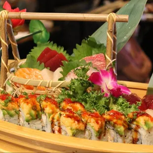 sushi, food, sushi and sashimi, sashimi