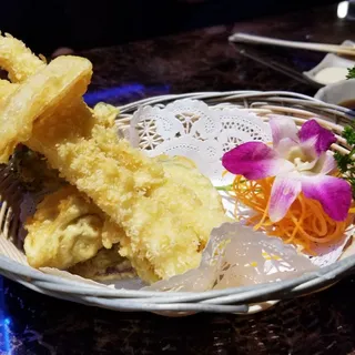 8. Shrimp and Vegetable Tempura