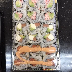 sushi, sashimi, sushi and sashimi, food