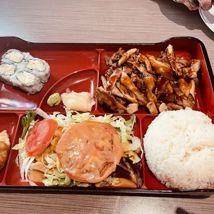 Chicken Teriyaki bento box