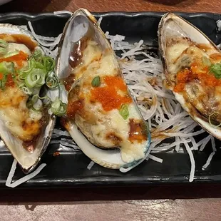 Baked Baked Green Mussels