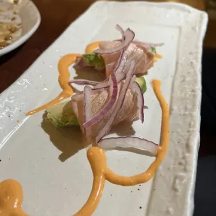 Salmon Belly Sashimi