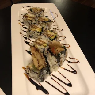 Soft shell crab  roll