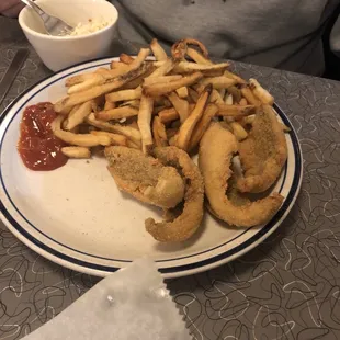 Perch dinner.