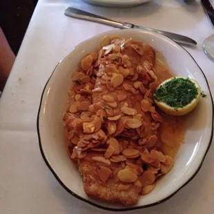 Red Fish Almondine