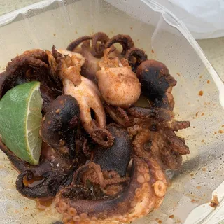 Grilled Baby Octopus