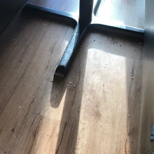 Nasty under the table