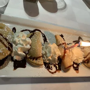 Free birthday dessert!!