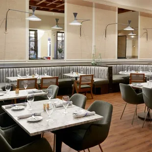interior, sushi and sashimi