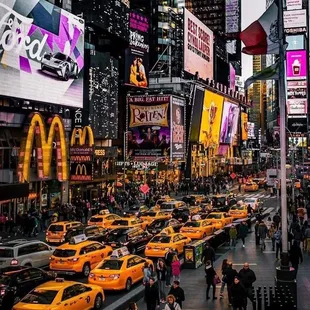 times square in new york city