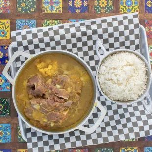 La especialidad de la casa "sancocho 3 carnes"