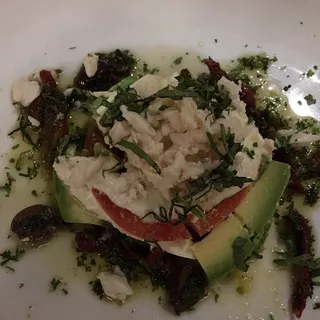 Caprese and Crab Meat Salad