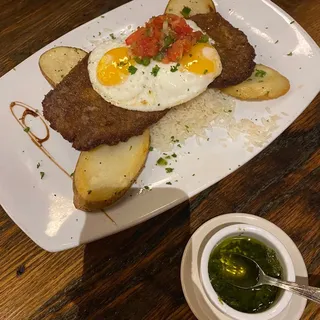 Milanesa a La Napolitana